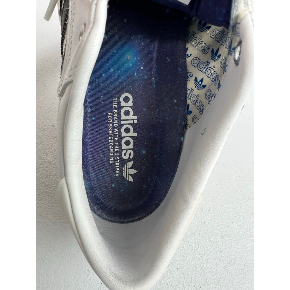 Adidas Sneakers Matchbreak Outerspace White Collegiate Street Skateboard Size 8 - Picture 8 of 11